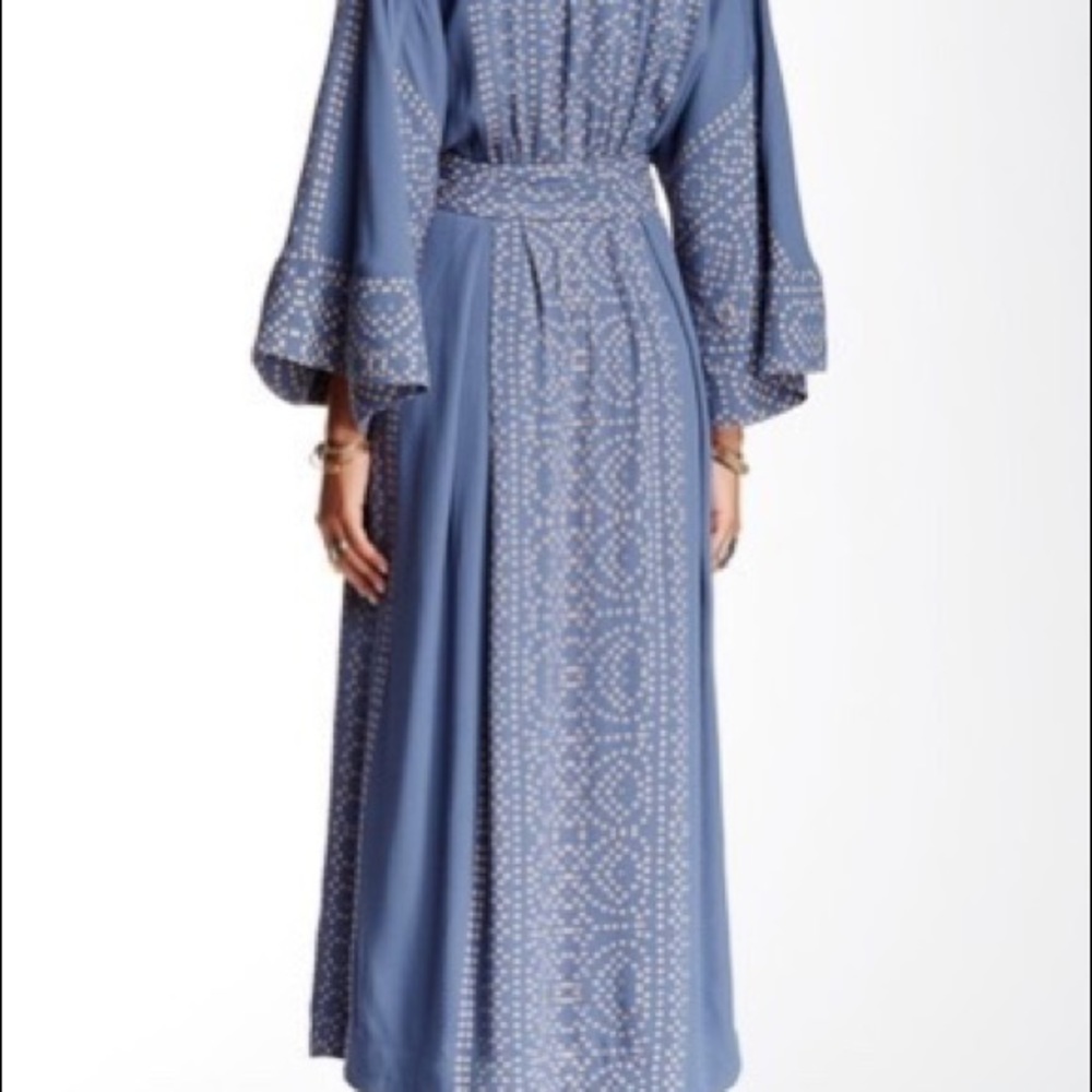 Free People Modern Kimono Maxi Dress